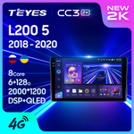 Teyes CC3 2K 9"для Mitsubishi L200 5 2018-2020