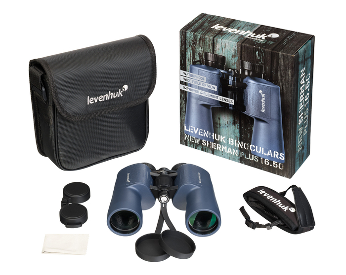 Бинокль Levenhuk New Sherman PLUS 16x50