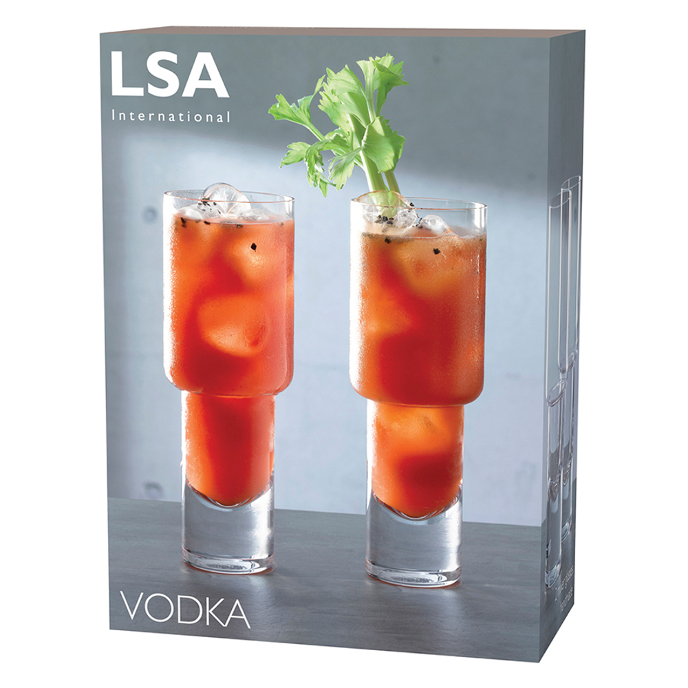 Набор высоких стаканов vodka, 400 мл, 2 шт.
