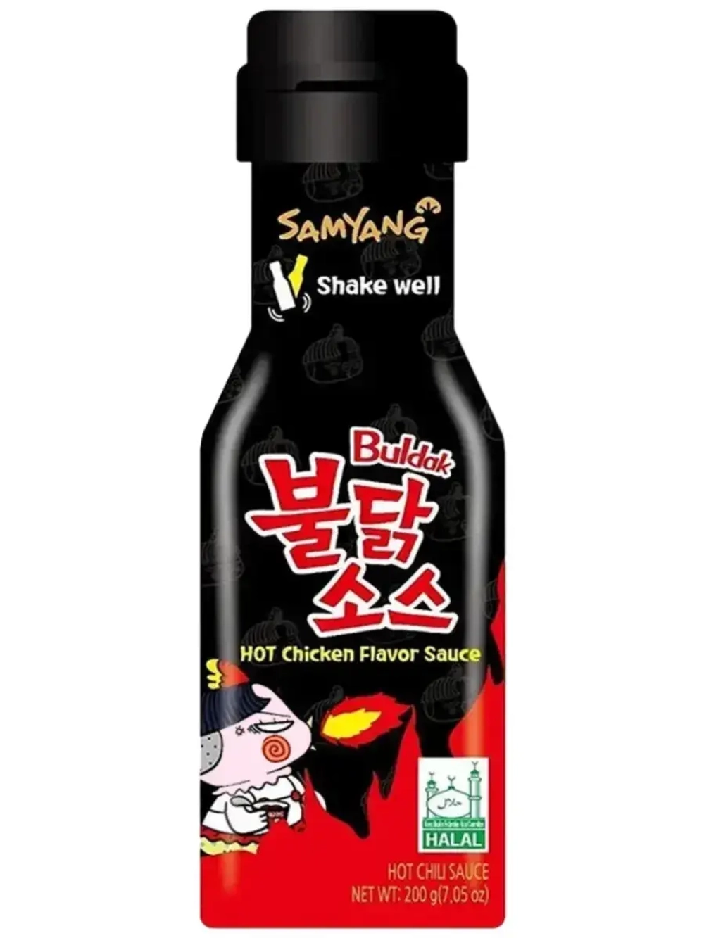Соус Samyang со вкусом острой курицы Original Spicy Buldak 200 г
