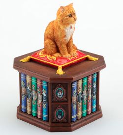 Veronese WS-1348 Статуэтка-шкатулка «Кот - Без ума от кошек» (Лиза Паркер)
