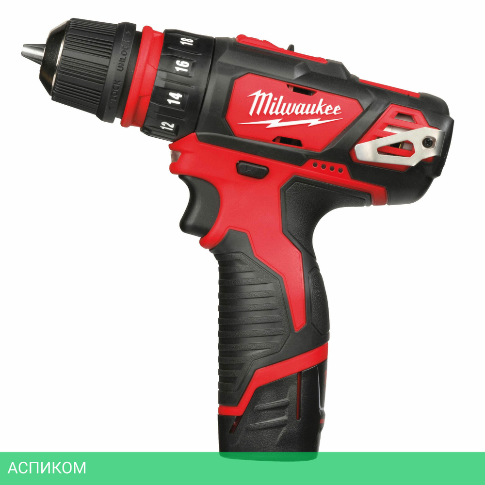 Дрель-шуруповерт Milwaukee M12 BDDXKIT-202C (4933447836)