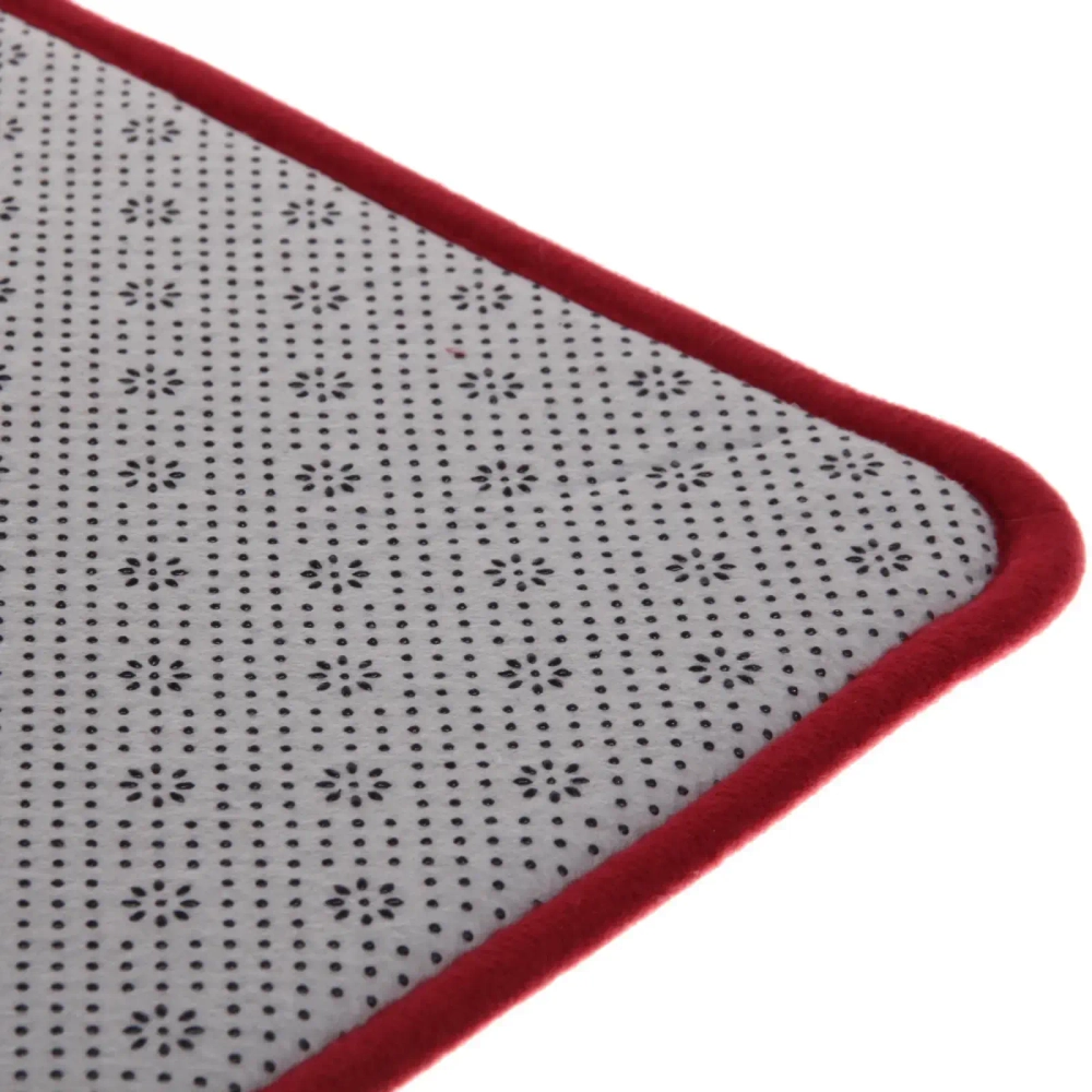 Коврик для ванной 40*60"Прометей» бордовый