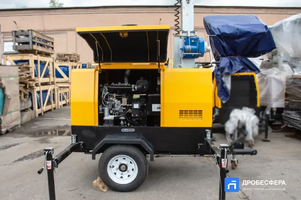 Осветительная мачта LT41000Q 9 метров с дизелем Perkins
