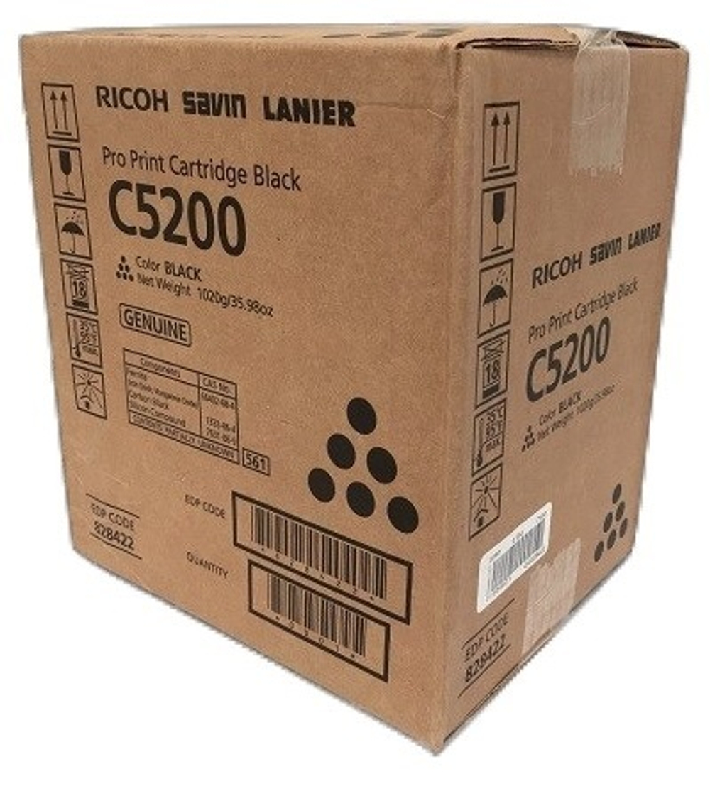 Тонер-картридж  Ricoh Pro Print Cartridge Black C5200
