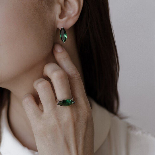 Кольцо 92011296 серебро 925° размер 18,5