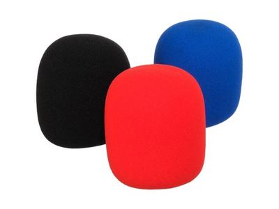 Ветрозащита микрофона, 3шт, 3 цвета, Superfix