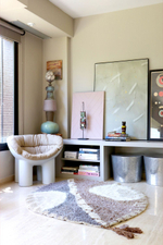 Шерстяной стираемый ковер Lorena Canals Kinga (140 x 200 см)