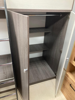 Кровать 2-х ярусная №2 Омега-18 Ясень анкор темн/ясень анкор свет 800