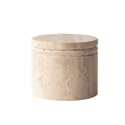 Банка из травертина Tell me more Travertine Jar
