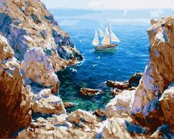 Солнечная бухта- раскраски по номерам