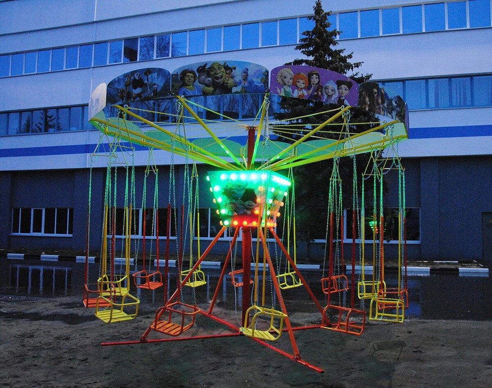 Карусель  "Прага" 14 мест грузоподъемность 75 кг/место