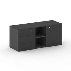 Cross Греденция CRF.GR-1 Черный F/Базальт UM 1250*460*532