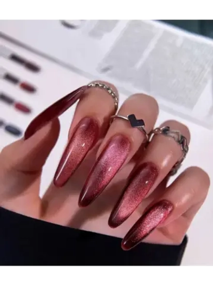 ElliS гель лак 402 10 мл. Хрустальная кошка