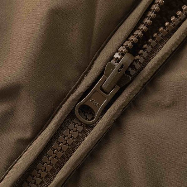 Куртка двухсторонняя коричневая - фото 6