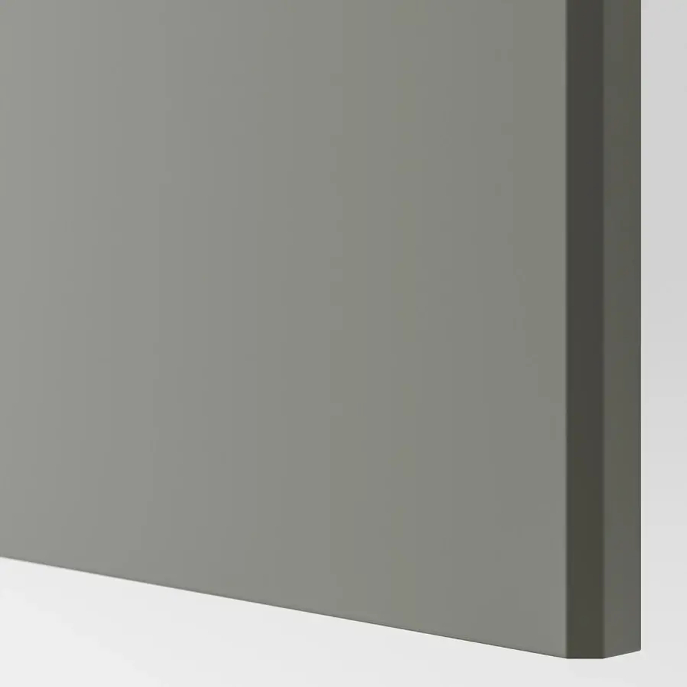 Шкаф - IKEA PAX/REINSVOLL/ПАКС/РЕИНСВОЛЛ ИКЕА, 60х100х236,4 см, светло-коричневый/темно-серый