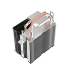 Кулер для CPU TESLA SHADOW 902, 1х92мм, 600-1800rpm, 4-pin, Al+Cu, серебристый-черный-белый/FRGB, 52CFM, 23дБ, 2-PIPE(прямой контакт), TDP 110Вт, INTEL 1700/1200/115x/775/1366, AMD AM5/AM4/AM3(+)/AM2(+)/FM2(+)/FM1/754/940/939 (TSL-902PWM-FRGB)