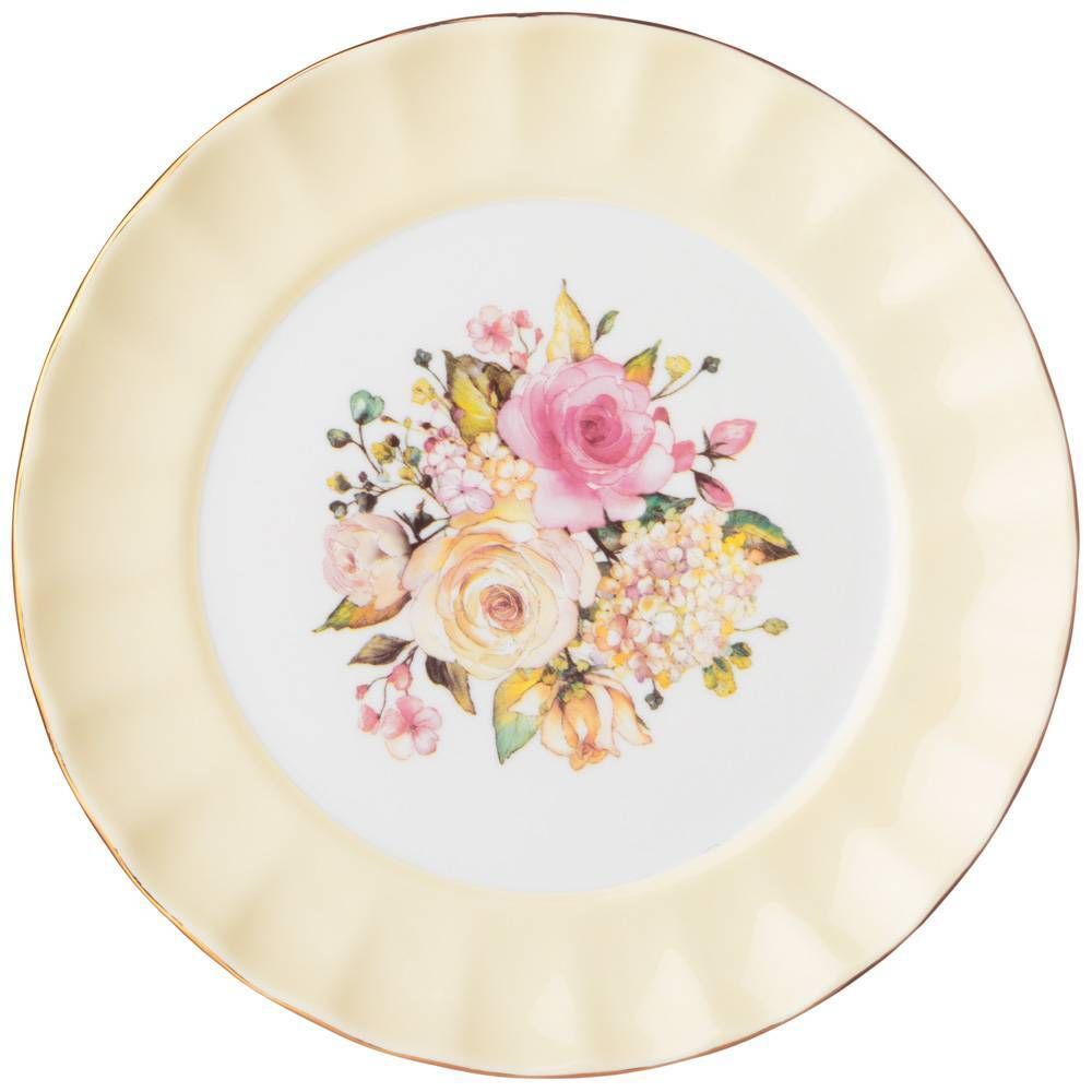 НАБОР ТАРЕЛОК ДЕСЕРТНЫХ LEFARD "ВРЕМЕНА ГОДА" 19 СМ МИКС (КОР=12НАБ.)