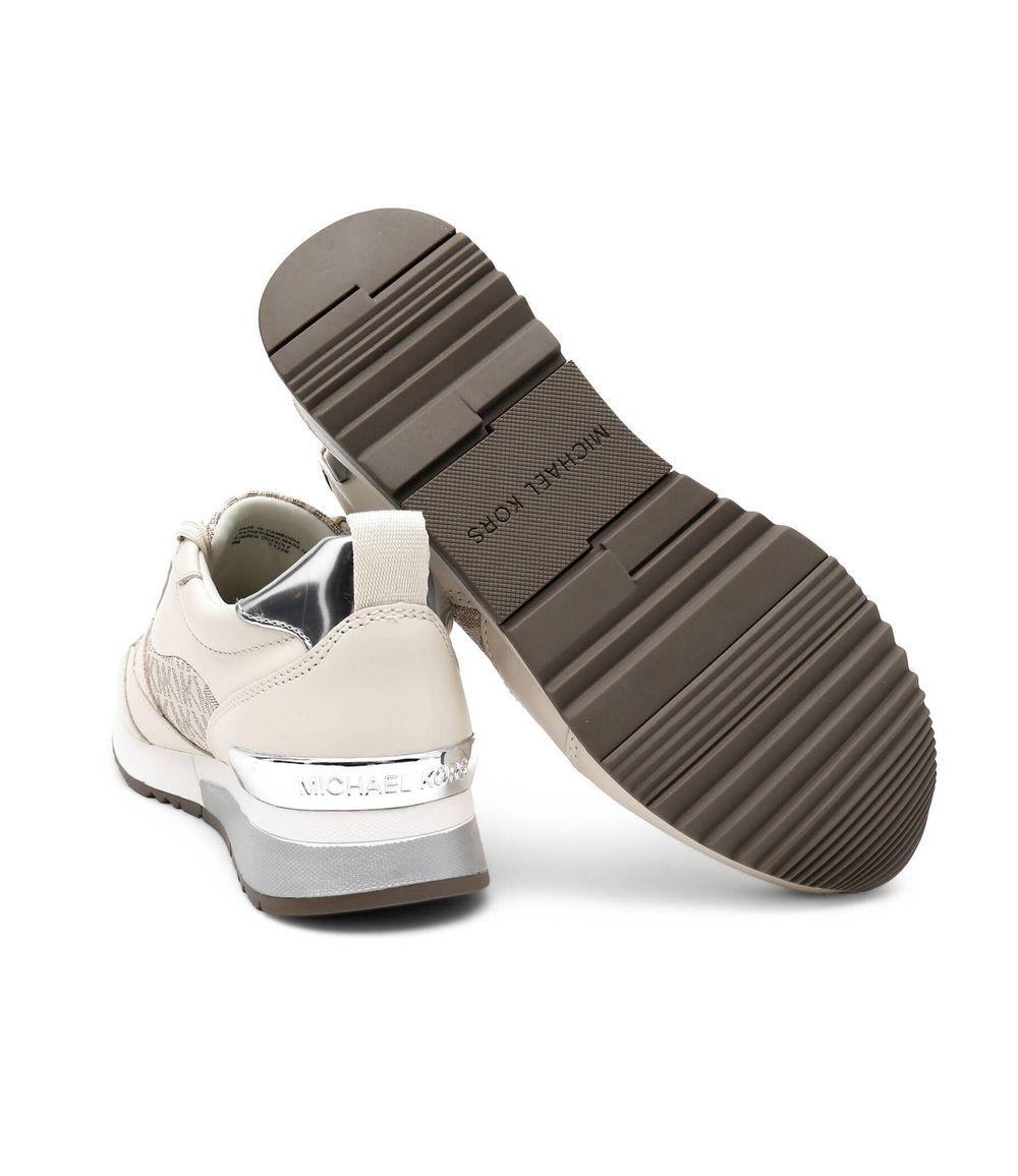 кожаные кроссовки allie Michael Kors - кремовый(43T2ALFS4L)