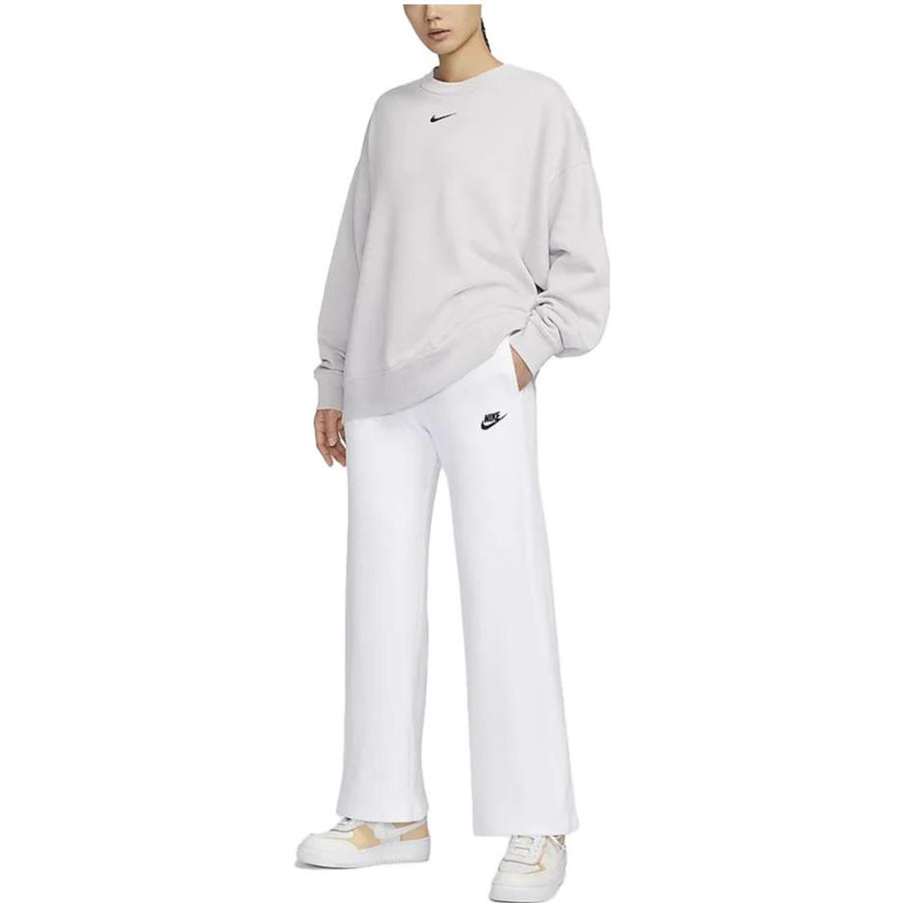 FB2728-100 Nike Knitted Sweatpants Women's White Белый