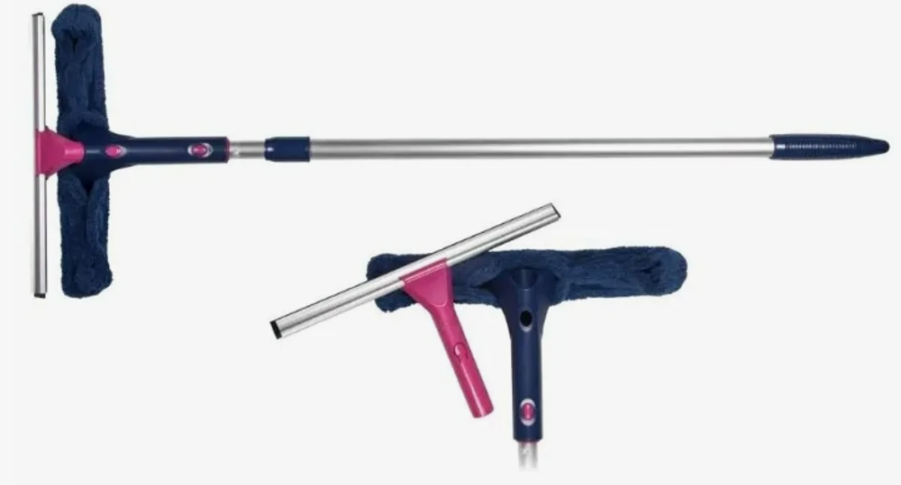 Водосгон CITY UP" СА-948 Lux (94-147см) телескопическая ручка с насадкой из м/ф