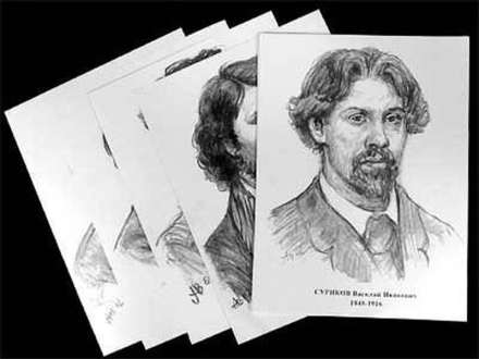 Портреты художников (22 шт, А3)