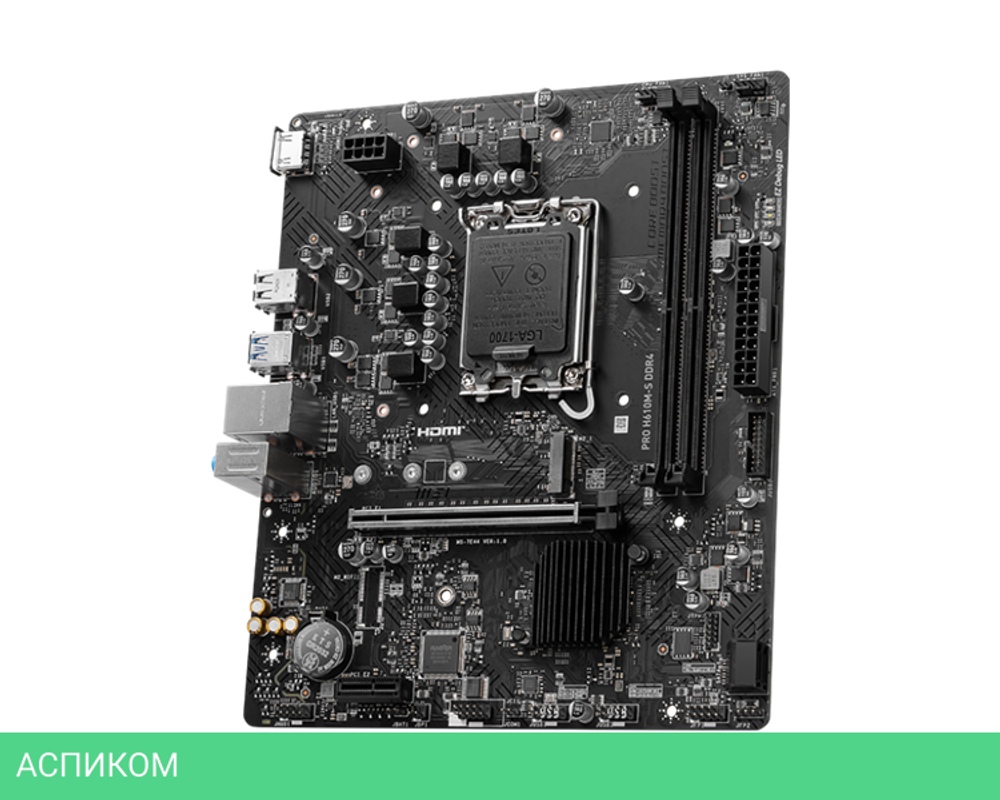 Материнская плата MSI Pro H610M-S DDR4