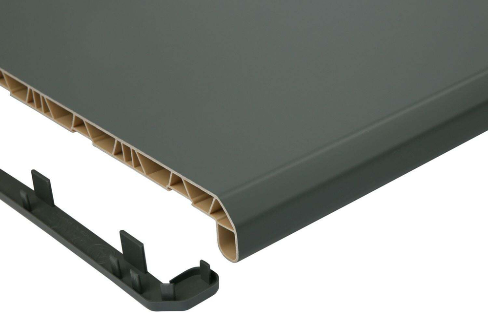 Подоконник DANKE КОМФОРТ - Антрацит (208-200) - ширина 200мм.