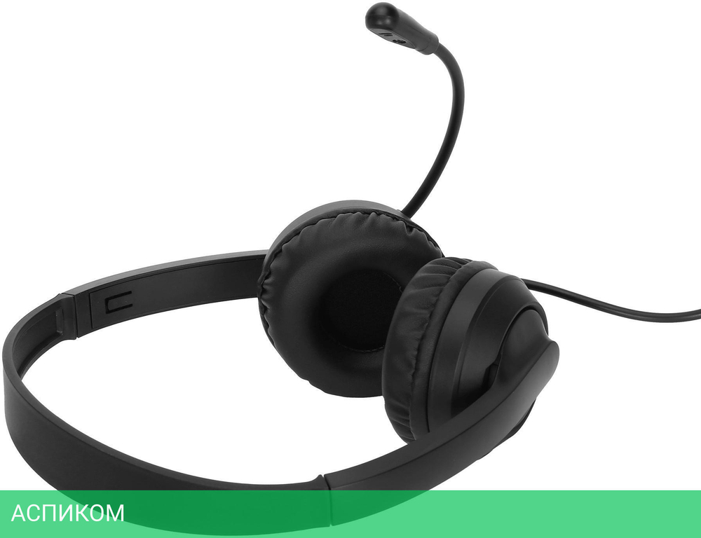 Наушники Oklick HS-M500 черный (1900379)