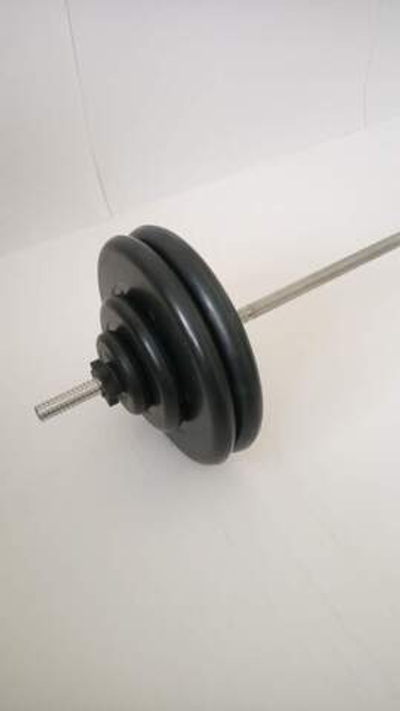 Разборная штанга 89кг с прямым грифом