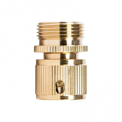 Соединитель латунный, внешняя резьба 3/4 быстросъёмный