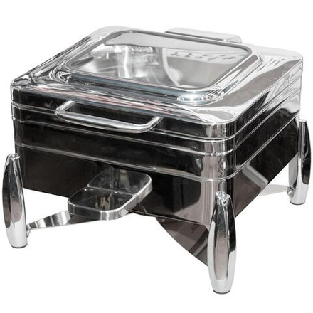 Мармит 5,5 л 2/3*65 с откидной крышкой и окном   SUNNEX