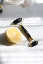 Роллер из черного обсидиана