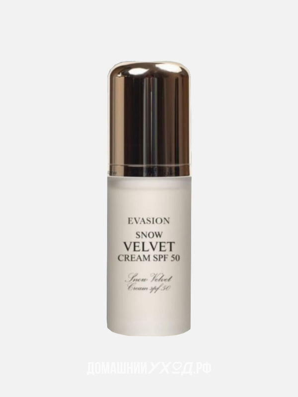 Солнцезащитный крем для лица Snow Velvet Cream SPF50, Evasion, 40 мл