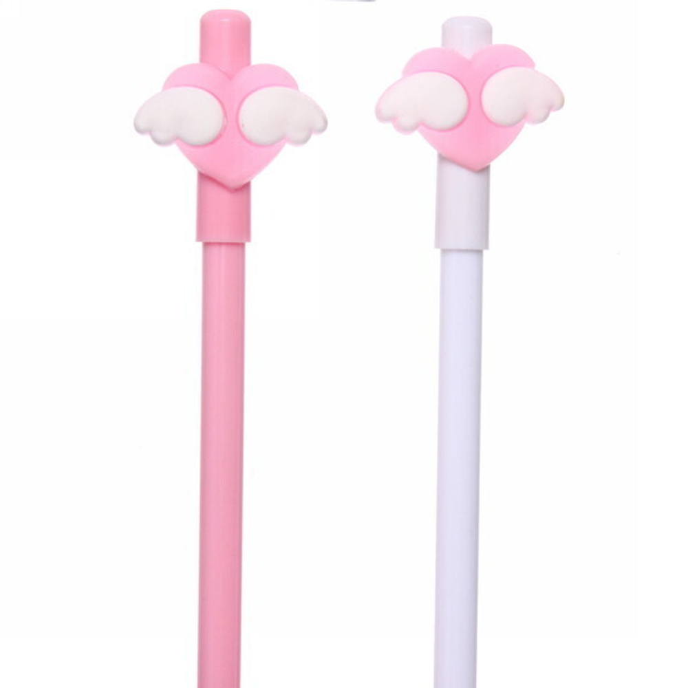 Ручка гелевая, цвет синий «Влюблённое сердце», 2 цвета, 17 см