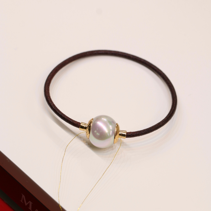 Подарочный комплект Majorica: ремешок и жемчужина для браслета Zindis