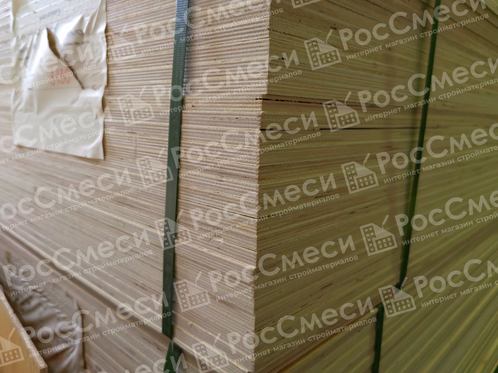 Фанера ФК 12 мм 1525х1525 сорт 4/4 нешлифованная НШ береза