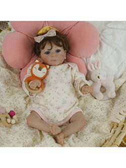 Кукла Реборн мягконабивная LifeReborn 45см (LR-017)