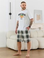 Костюм мужской Мишель-7 Виотекс ЗЕЛЁНЫЙ