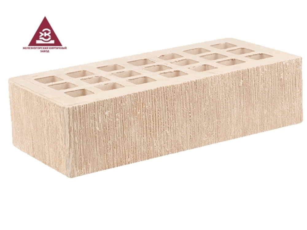 Кирпич Железногорский Слоновая кость БАРХАТ 1НФ