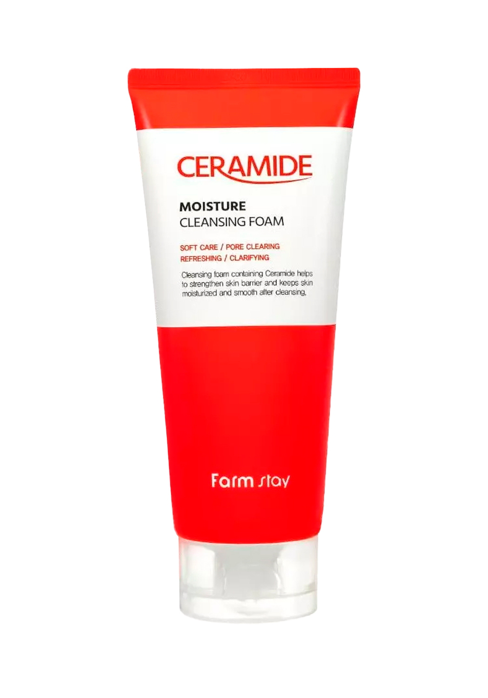 FarmStay Ceramide Moisture Cleansing Foam Увлажняющая очищающая пенка с керамидами