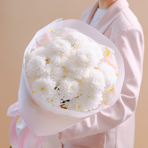 Купить Букет из кустовых хризантем Алтай