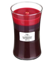 Спелые ягоды, ароматическая свеча, WoodWick