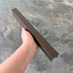Алюминиевый П-профиль EasyDecking 35x25x3000 Венге