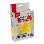 Химические опыты Волшебный лизун Мир пикселей Жёлтый лизун" (Lori)