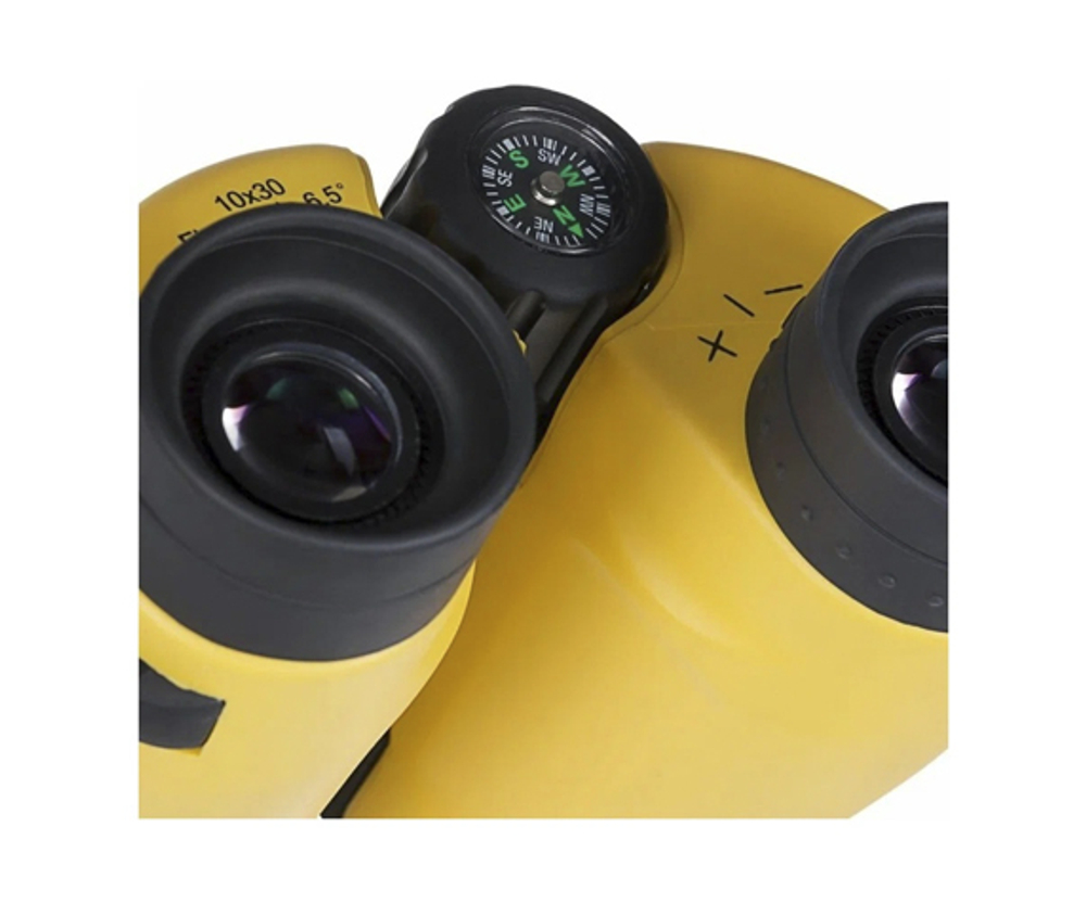 Морской бинокль Praktica Flotilla 10x30 Waterproof Yellow - фото 3