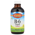 Carlson, B-6 Liquid, натуральный ягодный лимонад, 120 мл (4 жидк. унции)