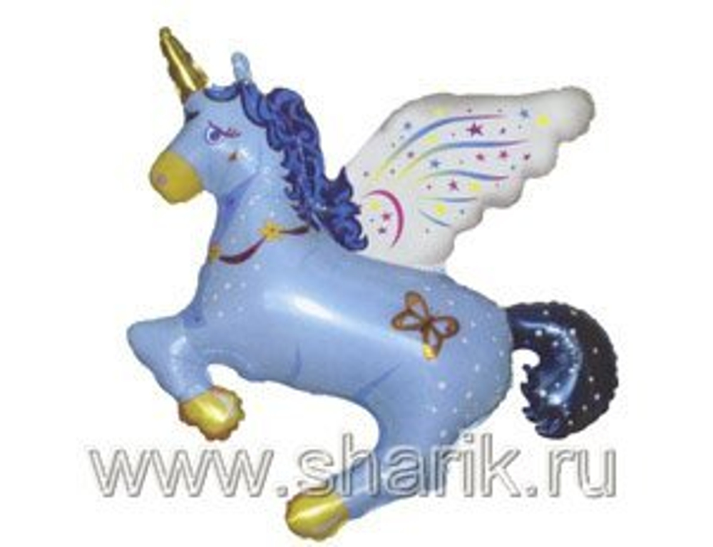 Ф ФИГУРА/11 Единорог волшебн. синий/FM