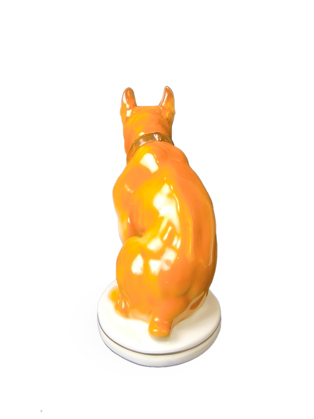 Фарфоровая статуэтка "Боксер", (ЛФЗ), СССР, 1960-1969 гг.