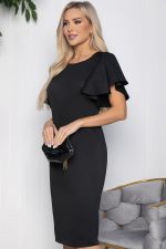 Платье Безграничное обаяние (черное) П10522 LT Collection